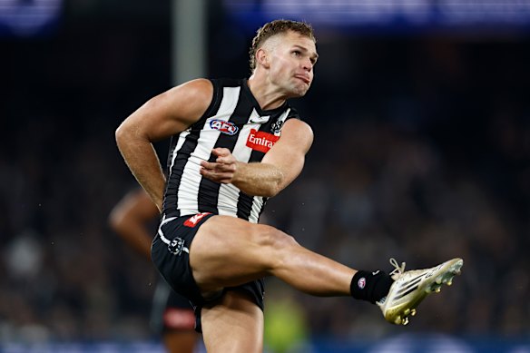 Dan Houston’s maiden season at Collingwood did not go to plan.