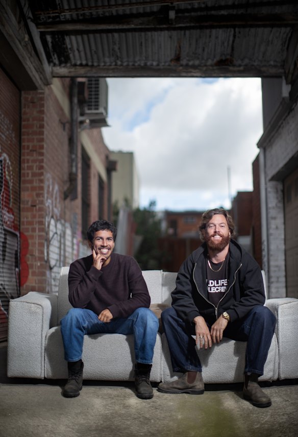 The Man Cave facilitators Jehan Abeysekera and Patrick Holmes, who ran a school workshop the author attended. 