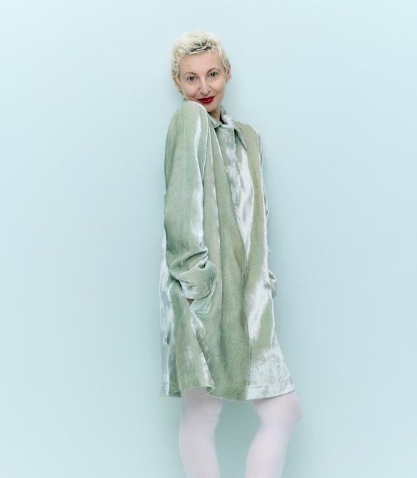 Albus Lumen coat. Levante tights.