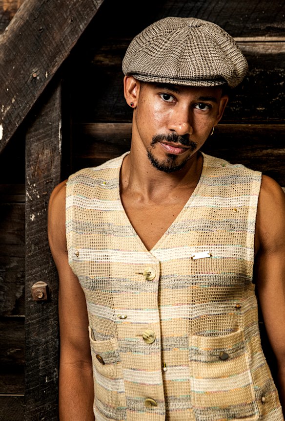 Sixteen years after Lonsdale made his theatre debut, the actor is starring in his first play.