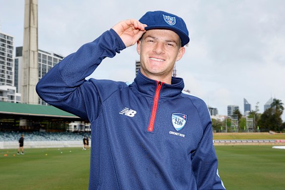  Will Salzmann began his Sheffield Shield career last weekend with man-of-the-match honours.