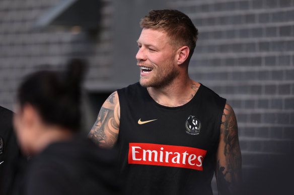  Jordan De Goey returned via the VFL on Saturday night, and could be a finals wildcard.