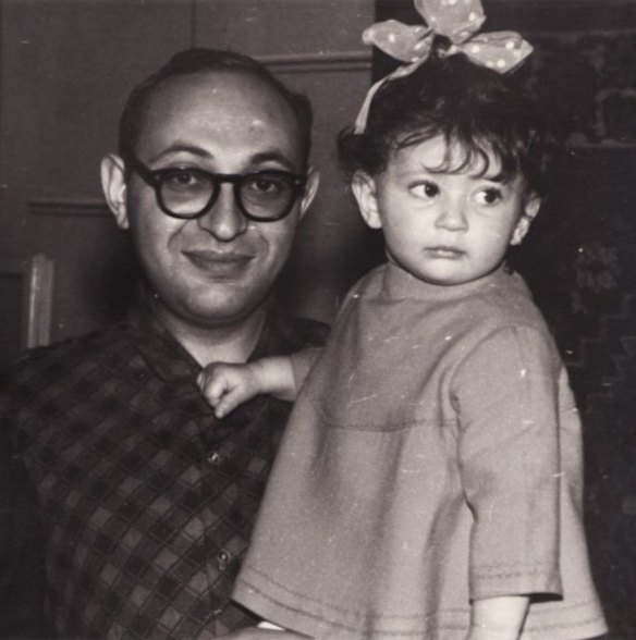 Alex Kleytman with daughter Sabina.