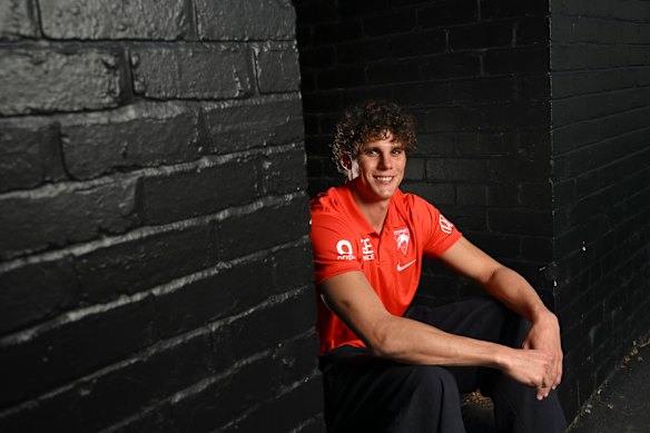 Starting afresh: Carlton’s dual Coleman medallist Charlie Curnow is now a Sydney Swan.