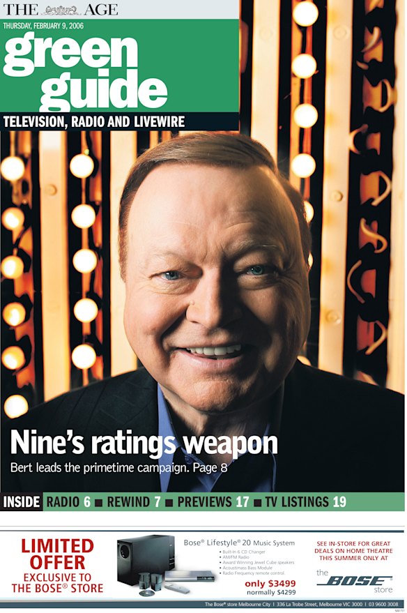 Bert Newton appears on the Green Guide’s February 7, 2006, edition. 