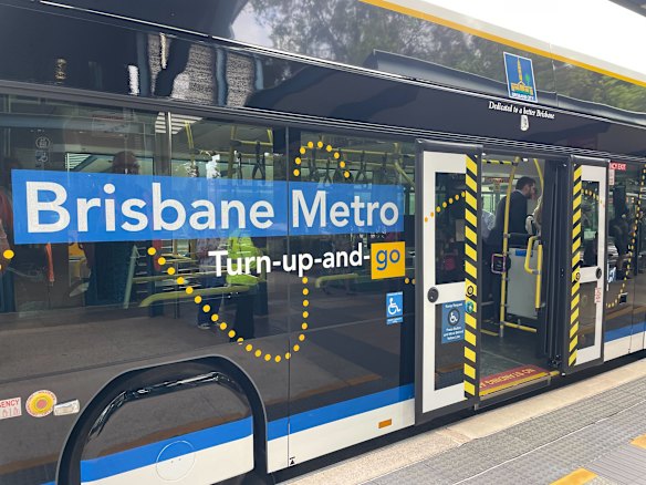 The lord mayor says Metro extensions across Brisbane after 2032 are being discussed with the state and federal governments. 