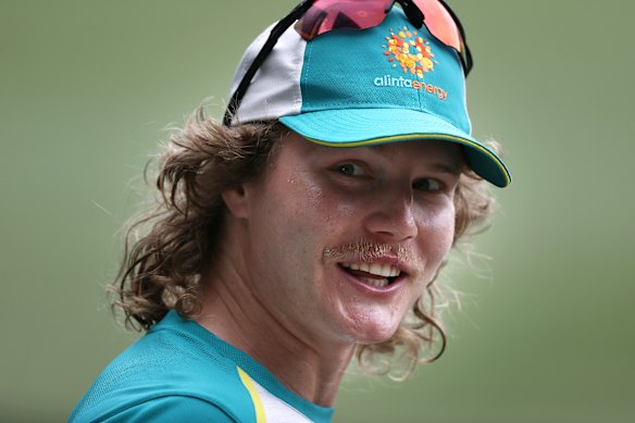 Happier days: Will Pucovski battled multiple concussions through his cricketing career.