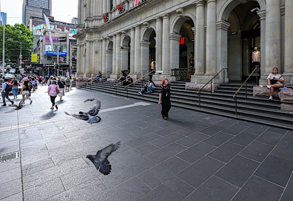 Bourke Street Mall, once at the top of Melbourne’s retail hierarchy, has fallen out of fashion. 
