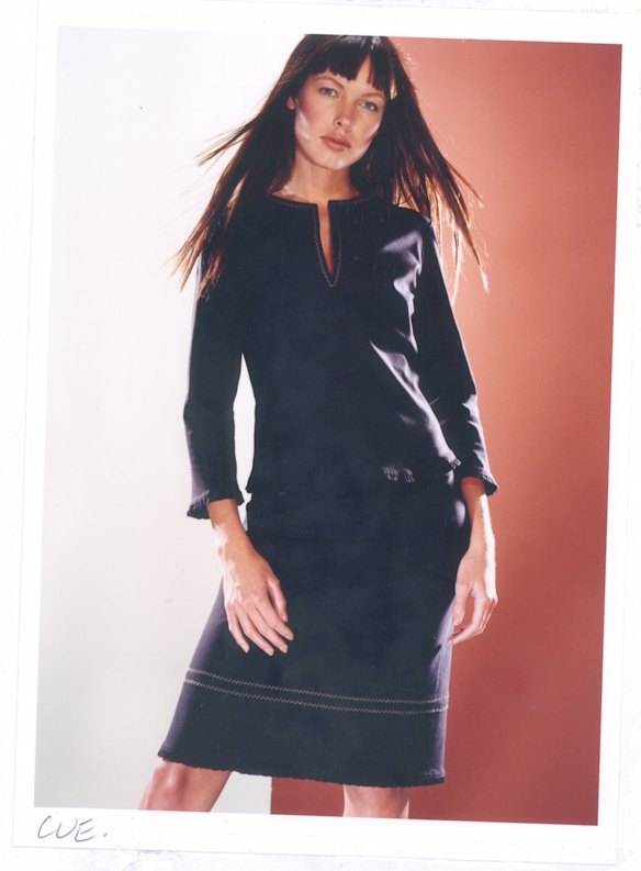 An image from a Cue publicity campaign in 2000.
