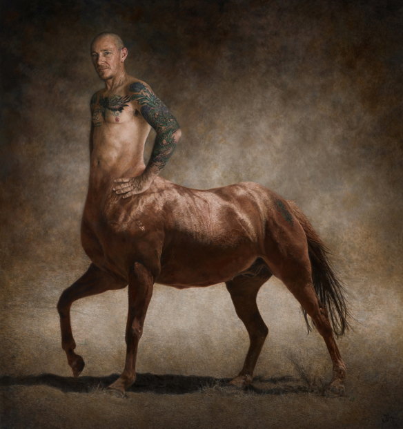 Jaq Grantford’s ‘Ed Le Brocq: I am a centaur’.