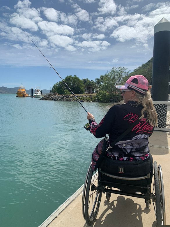Katie, now a Spinal Life peer support team leader, advocates for other people with disabilities to explore the outdoors. 