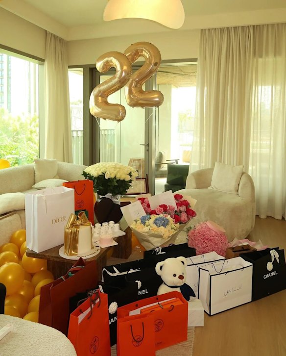 Sham’s birthday in Dubai showed the Assads’ wealth in exile, after they left Syria in economic ruins. 