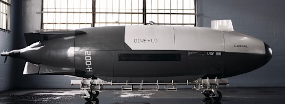 Manufacturer Anduril says the Dive-LD’s relatively low cost makes it more expendable than other uncrewed systems. 