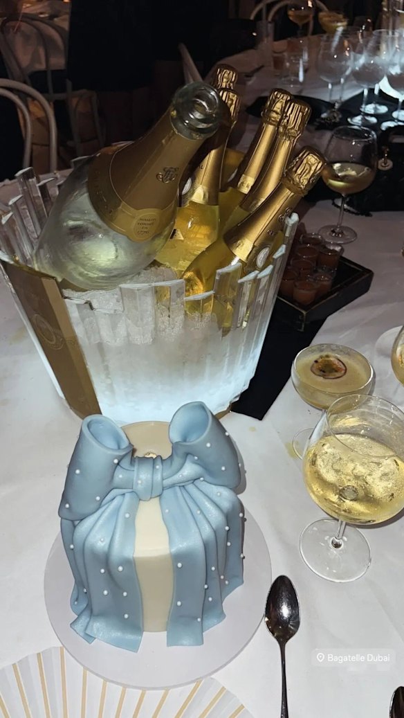 This photo from Sham al-Assad’s birthday at Bagatelle Dubai provides a glimpse into the family’s lavish exile. 