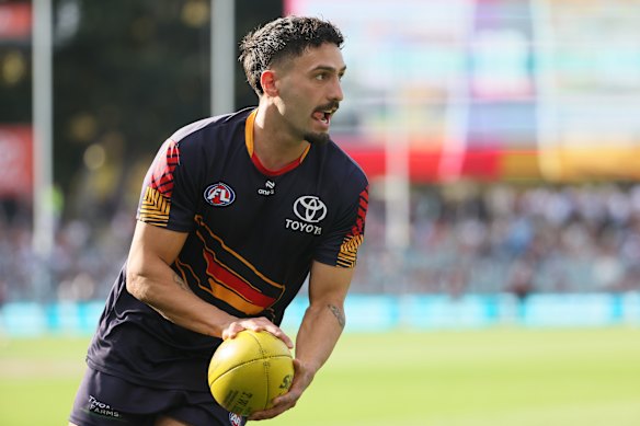  Izak Rankine has been instrumental in the Crows’ rise.