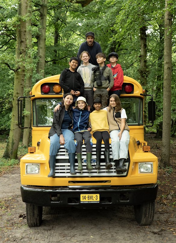 The youngsters tour Europe trying to meet with leaders of some of the biggest corporations there.