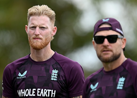 Where to now? Skipper Ben Stokes and coach Brendon McCullum have much on their plate heading into next Wedneday’s Third Test in Adelaide.