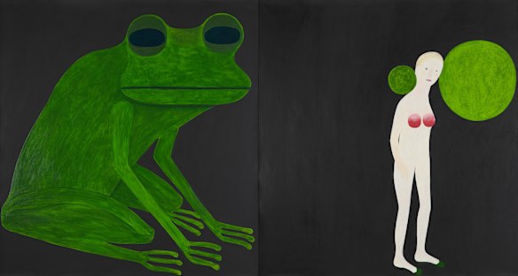 Green Slippers by Heather B. Swann (2021). 