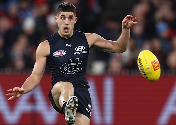  Adam Cerra needs to deliver more in the midfield.
