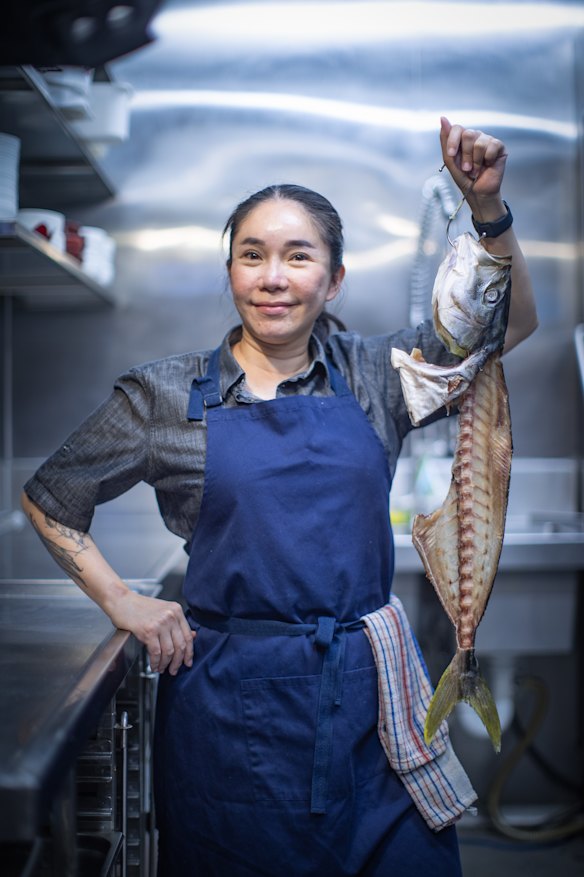 Tinee Suntivatana was one of the first chefs to rethink Euro morning classics through an Asian lens.