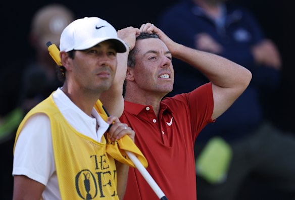All eyes were on homegrown hero Rory McIlory. 