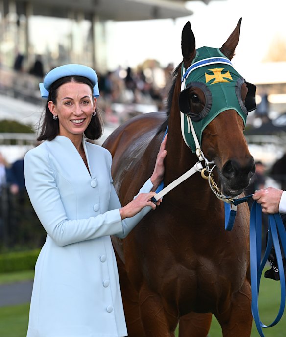 Co trainer Katherine Coleman and Sheza Alibi will chase victory in Saturday’s Sydney feature.