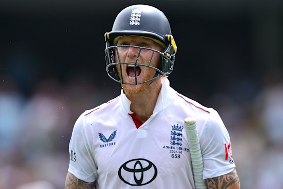 Ben Stokes batted on but took a physical battering in the MCG nets on Tuesday.