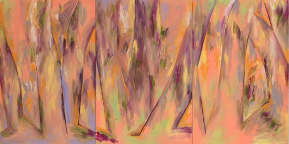 Janet Dawson’s “Balgalal series 5 – Sunday morning” (1975).