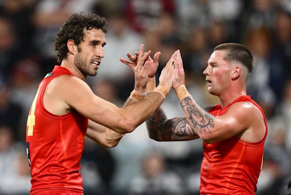 Hawthorn have been linked to Gold Coast Suns’ Ben King and Bailey Humphrey.
