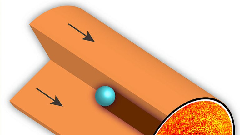 La Universidad de Griffith utilizó un microscopio de súper alta resolución para capturar una imagen de la sombra de un átomo.