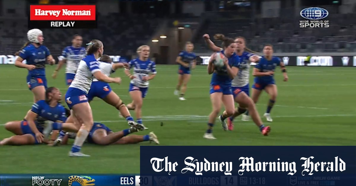 Video: NRLW Highlights: Eels v Bulldogs