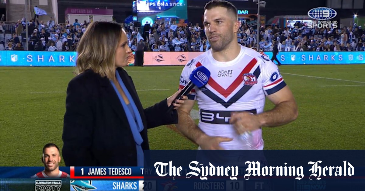 Tedesco reacts after finals exit