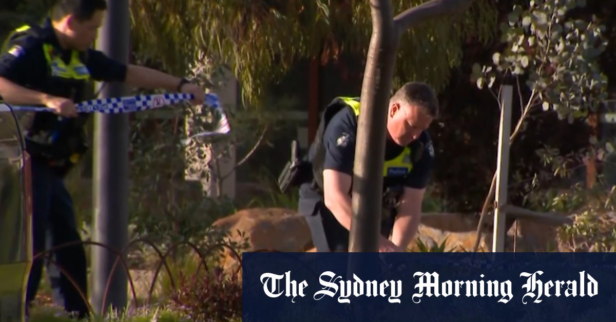 Gunman on the run after shooting man outside Melbourne shopping centre