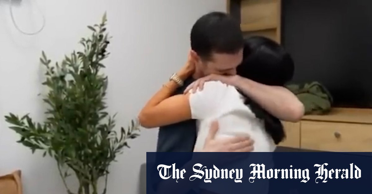 Free from captivity, Elkana Bohbot reunites with his wife Rivka