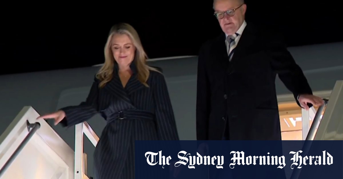 Anthony Albanese touches down in London on diplomatic tour