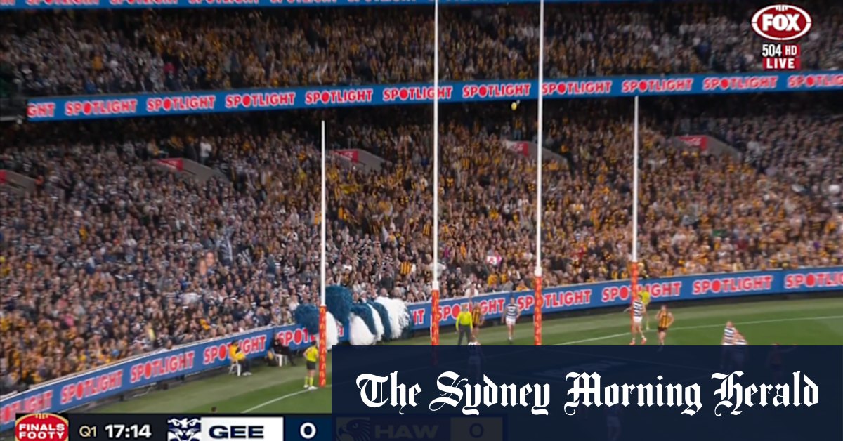 Hawks strike first in prelim final