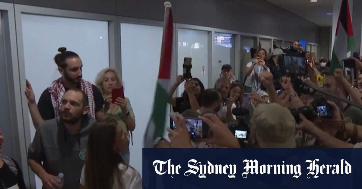 All Australians aboard Gaza flotilla have been deported