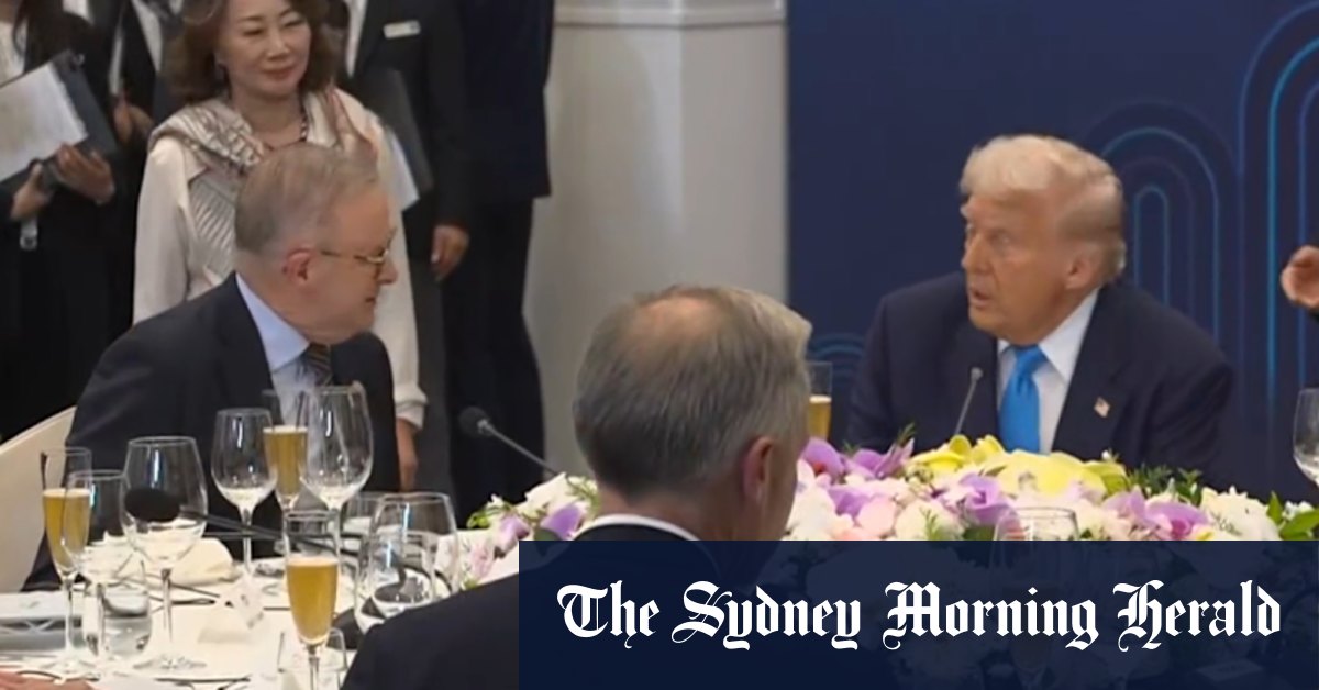 Albanese and Trump meet in South Korea