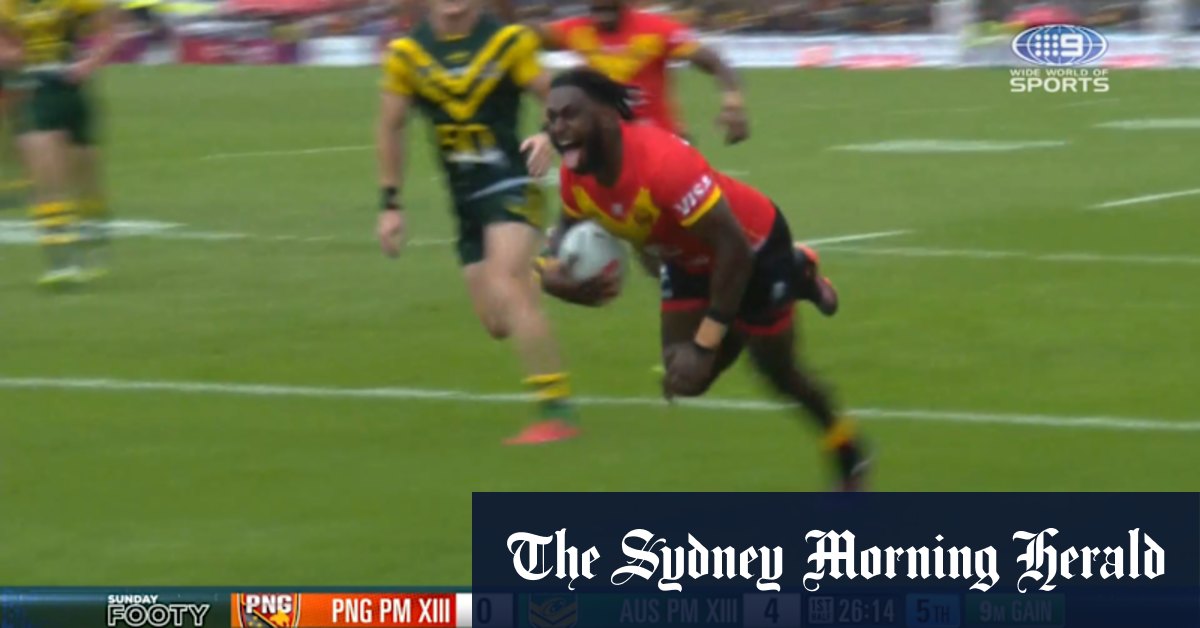 ‘Harbour bridge’ pass sends PNG fans into frenzy