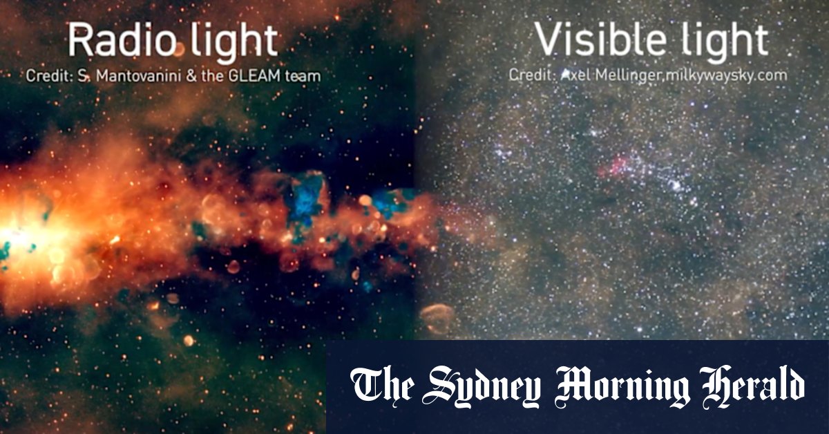 This is the Milky Way as you’ve never seen it before