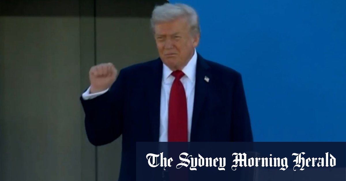 US President Donald Trump meets Israeli Prime Minister