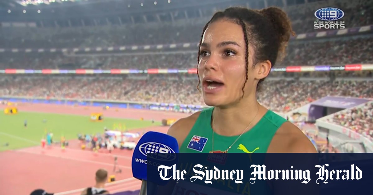 Video: ‘Didn’t want to cry’: Why Aussie snubbed cameras