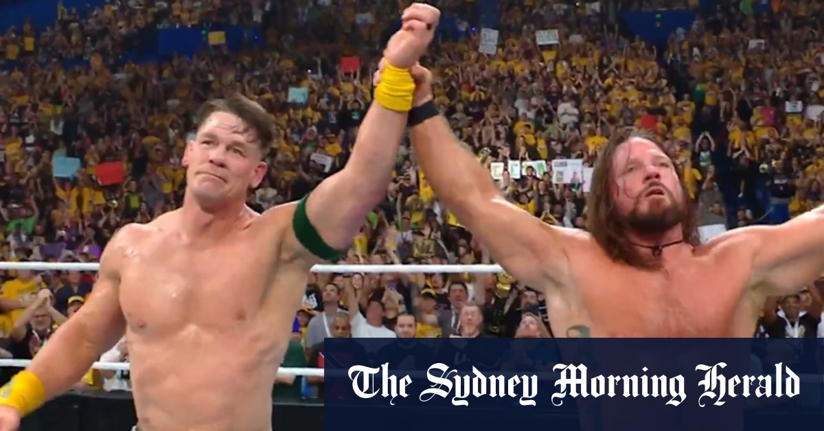 Cena bows out in Aussie farewell