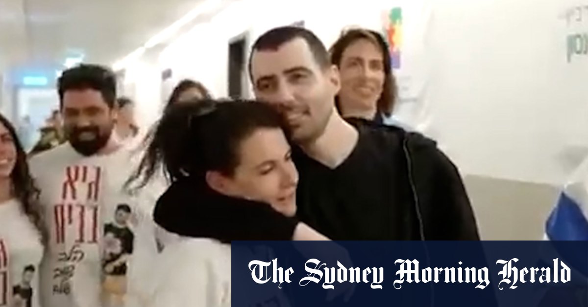 Guy Gilboa-Dalal is reunited with his family