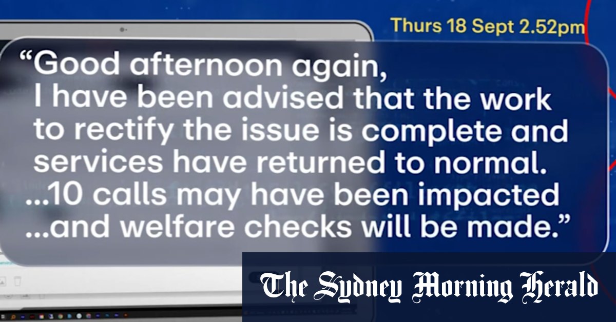 Emails and texts reveal the moments that Optus officials learned of last week’s outage