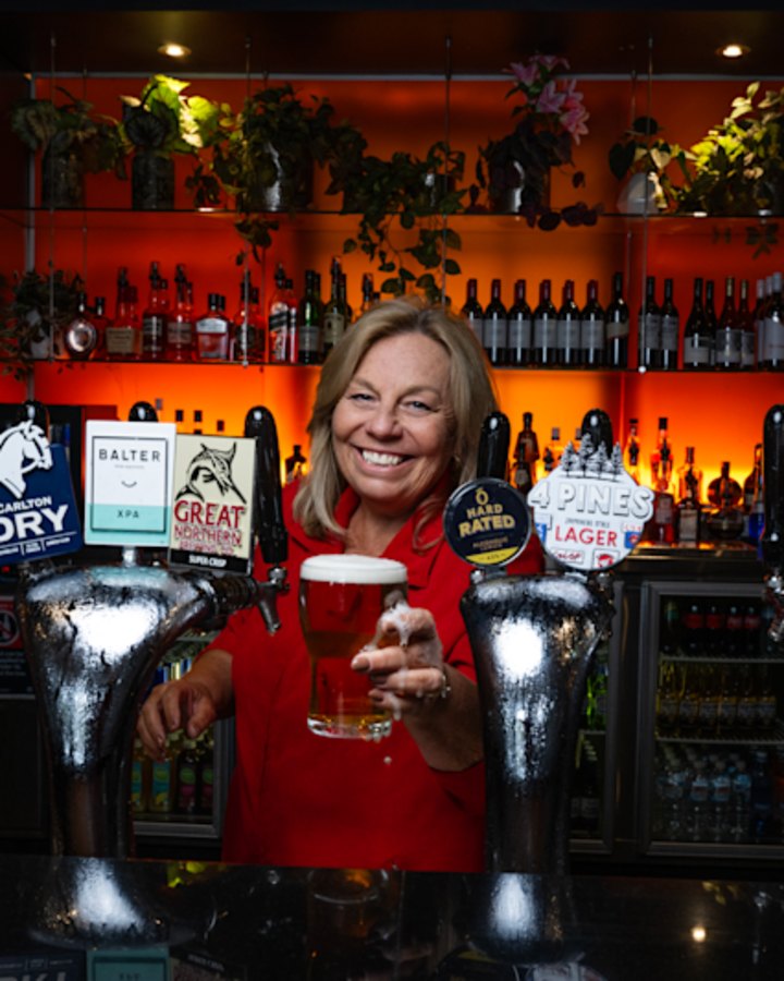 Second-generation hotelier Lyn Humphreys owns The Oatley Hotel.