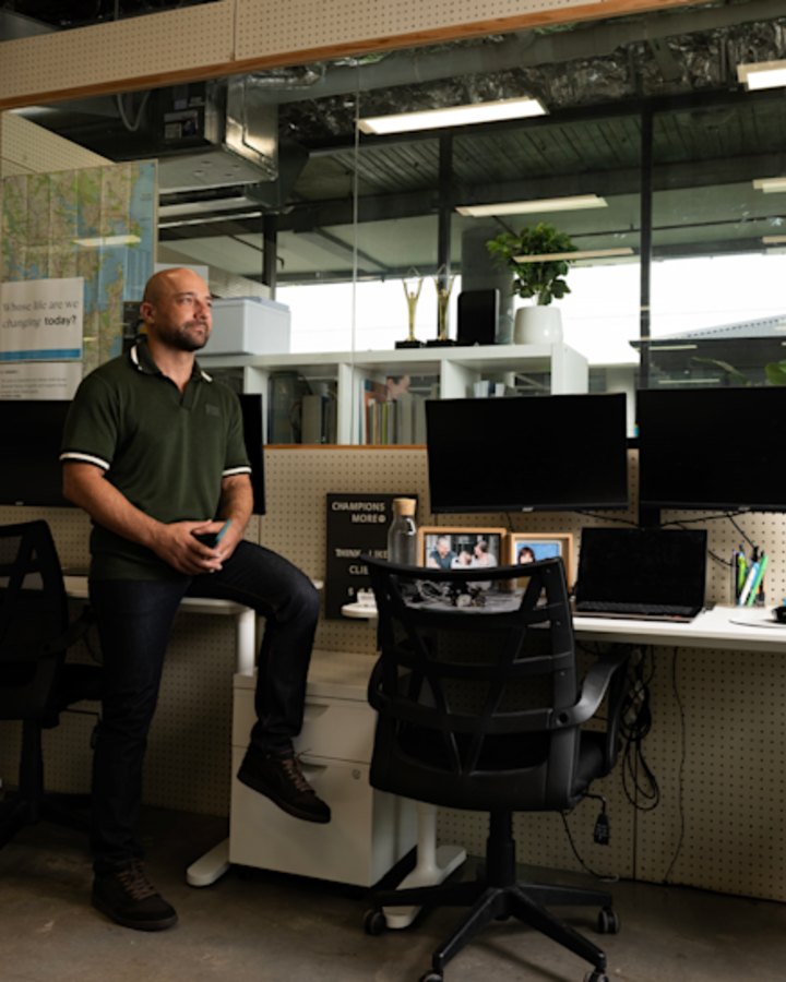 Alex Lambros has grown his business from Wotso since the start.