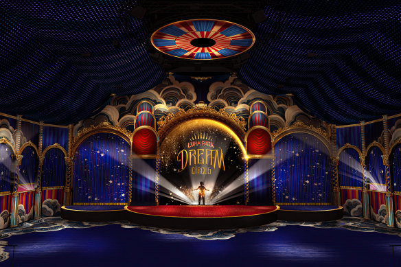 Luna Park’s Dream Circus is an immersive show enabled by a $15 million high-tech fitout of the Big Top.