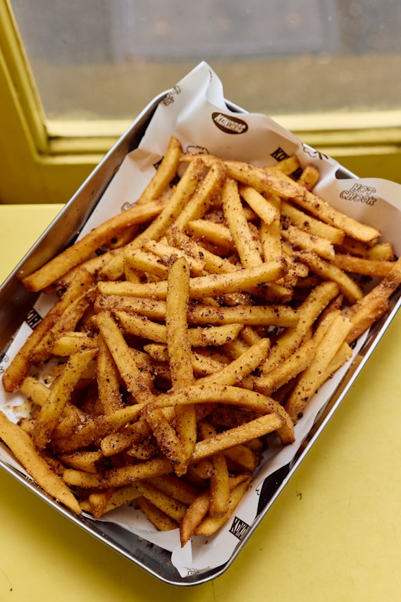 Kokoras' chips pack a punch with an "ouzo salt" seasoning.