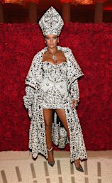 Rihanna at the Met in 2018.